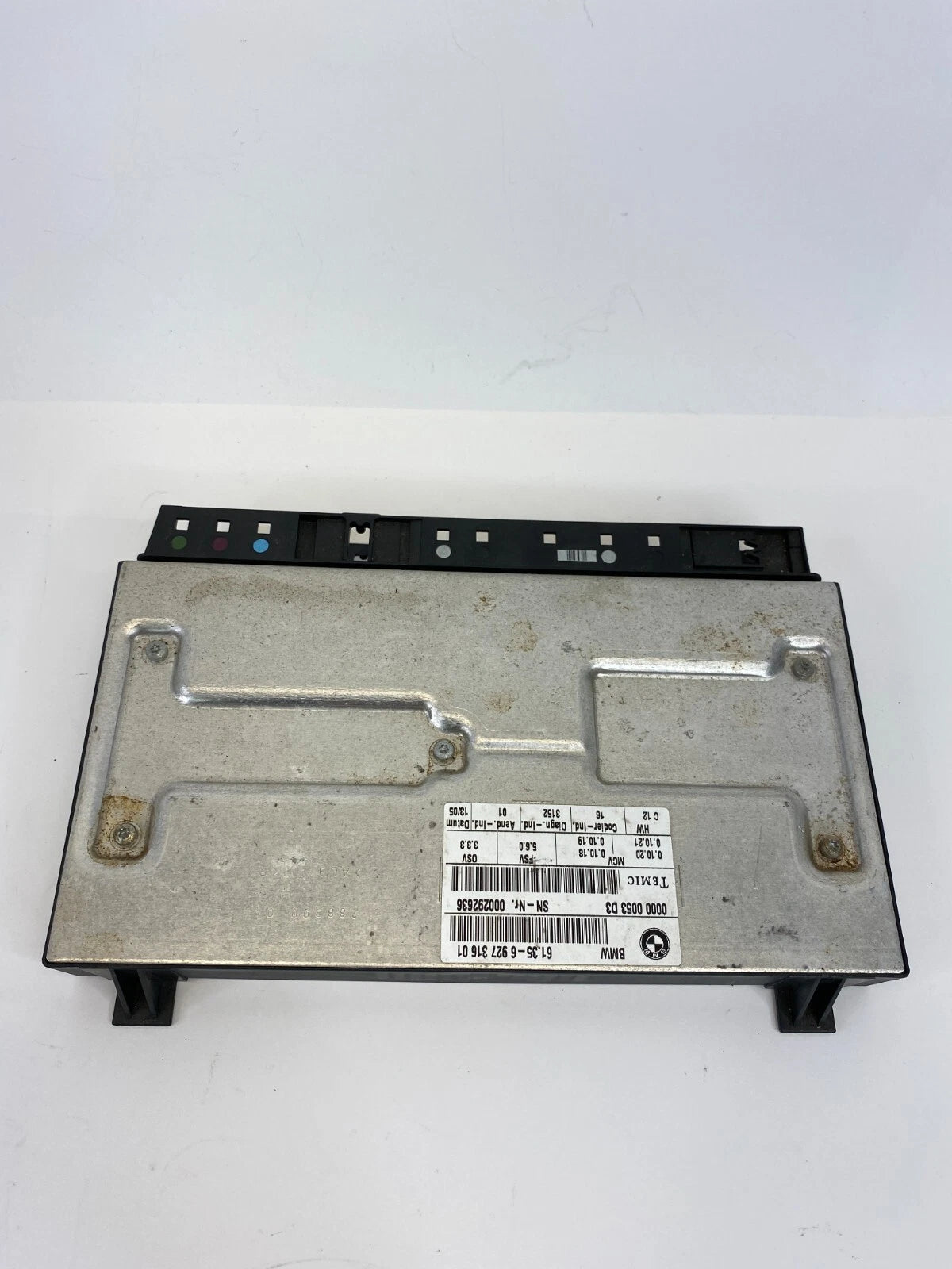 2004-2007 BMW 530I 3.0L FRONT RIGHT PASSENGER SEAT CONTROL MODULE 6135-6927316