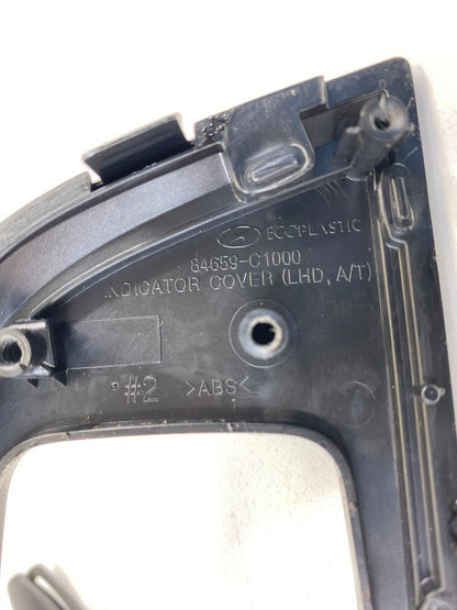 15-17 HYUNDAI SONATA AUTOMATIC FLOOR GEAR SHIFTER KNOB BOOT W/ BEZEL 84659-C1000