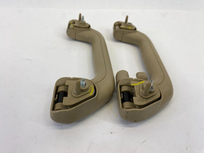 2005-2007 HONDA ODYSSEY INTERIOR REAR ROOF GRAB HANDLE BAR PAIR SET BEIGE OEM