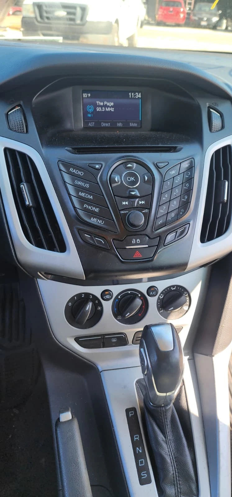 2012-2014 FORD FOCUS DASH INFO CENTER RADIO DISPLAY SCREEN OEM EM5T18B955JB