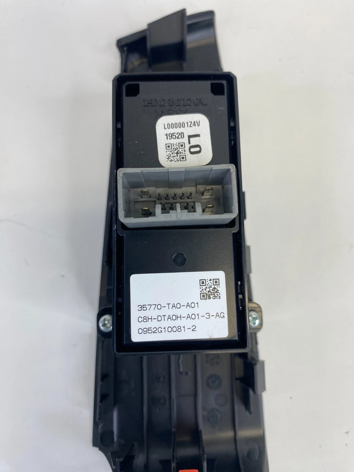 2008-2012 Honda Accord Rear Left Side Door Power Window Control Switch w/ Bezel