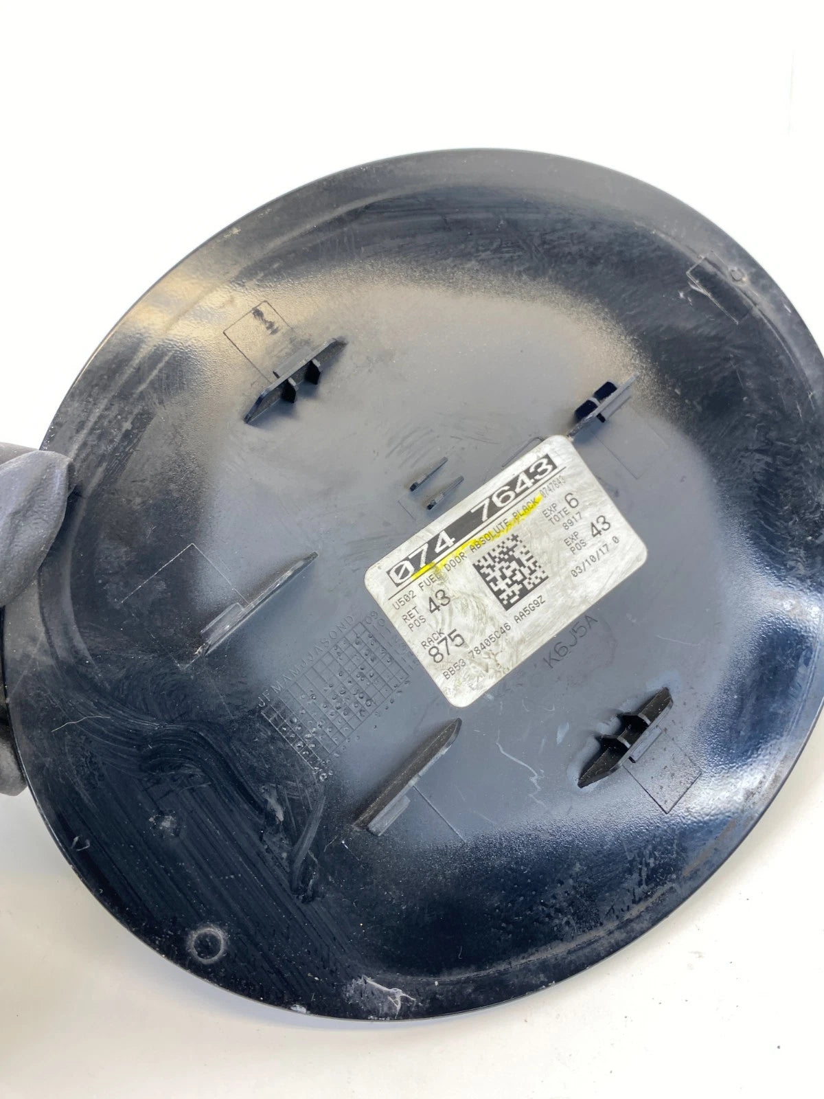 11-19 FORD EXPLORER INTERCEPTOR UTILITY FUEL FILLER GAS TANK DOOR BB5378405C46AA