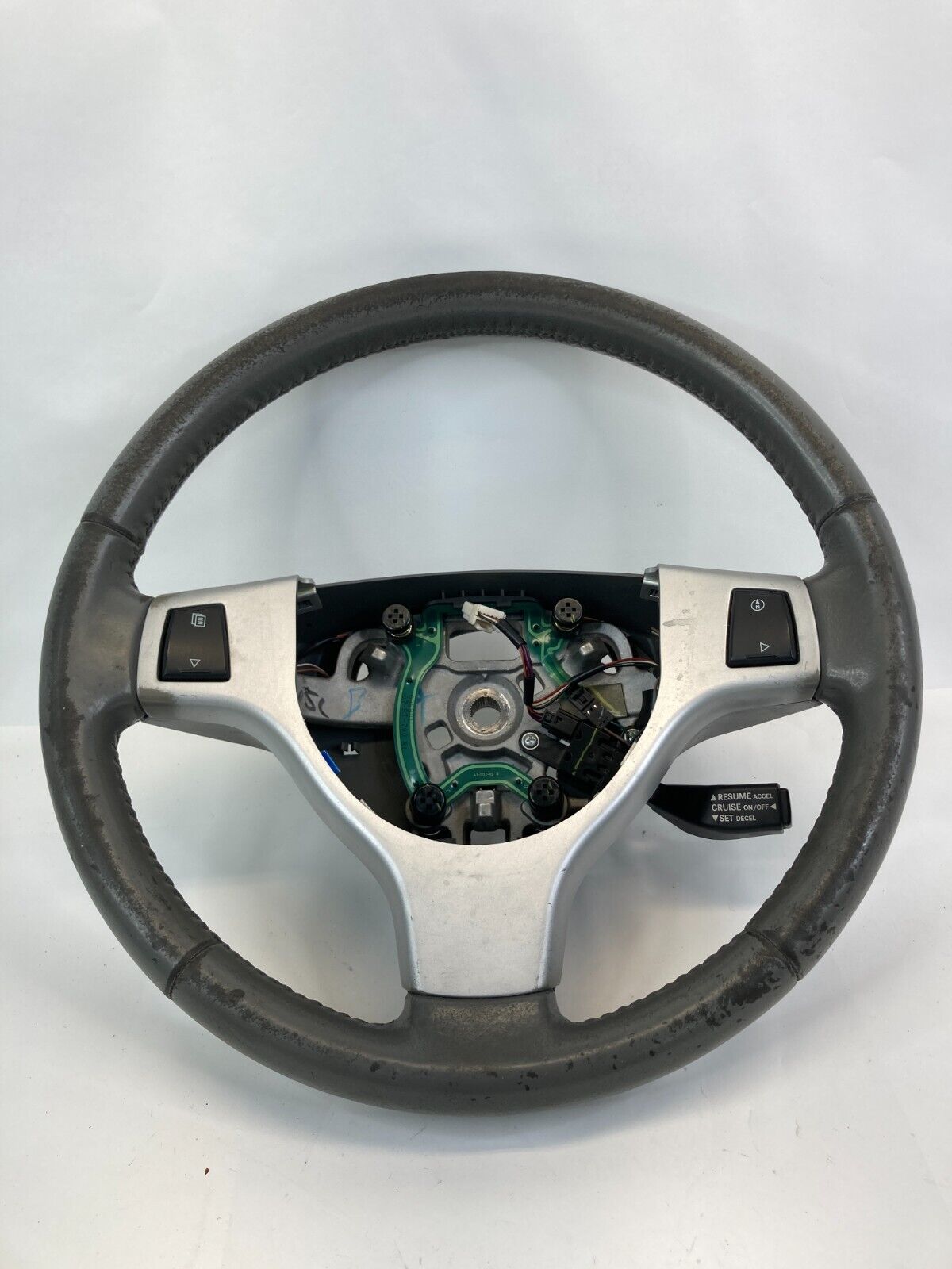 2008-2010 Dodge Grand Caravan Left Steering Wheel W/ Cruise Control 0ZP231D5AE