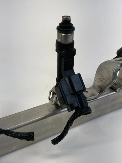 08-11 FORD FOCUS 13-20 FUSION AT FUEL INJECTION RAIL W/ INJECTORS 4M5G9D280D OEM