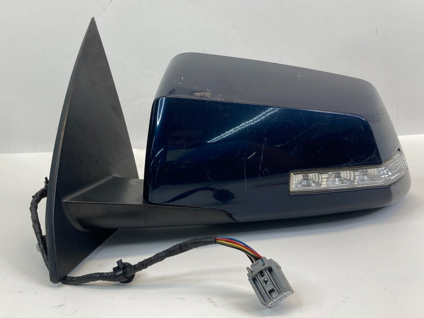 09-12 Chevrolet Traverse Front Left Side View Power Door Mirror w/ Turn Signal