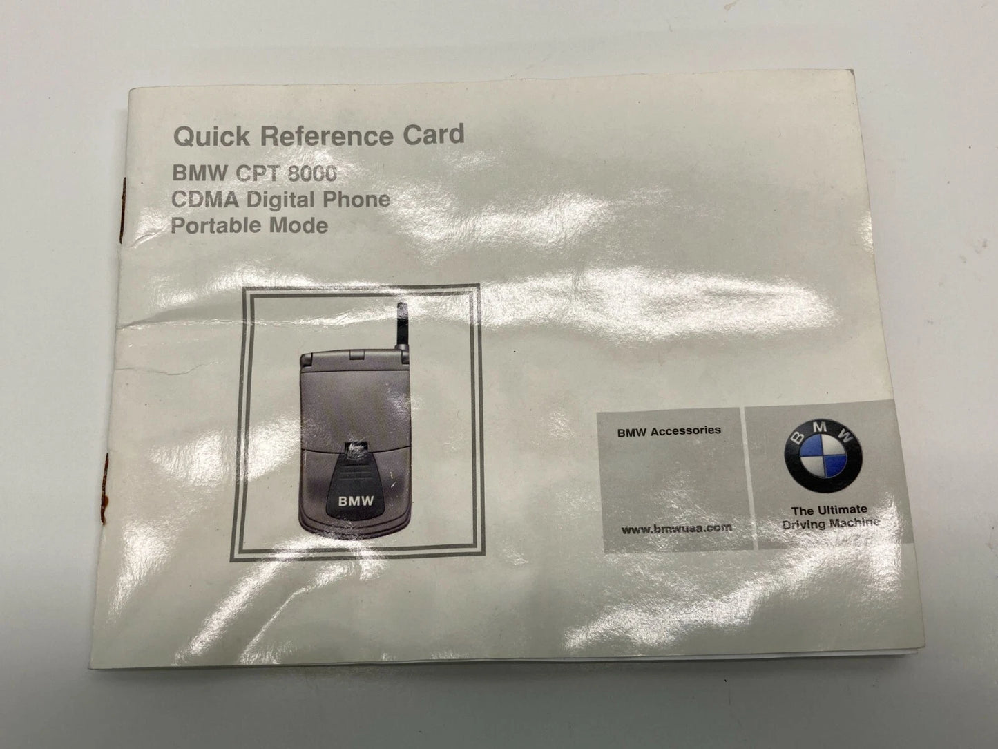 2002 02 BMW 745I OWNER'S MANUAL & QUICK REFERENCE CARD W/ CASE SET OEM