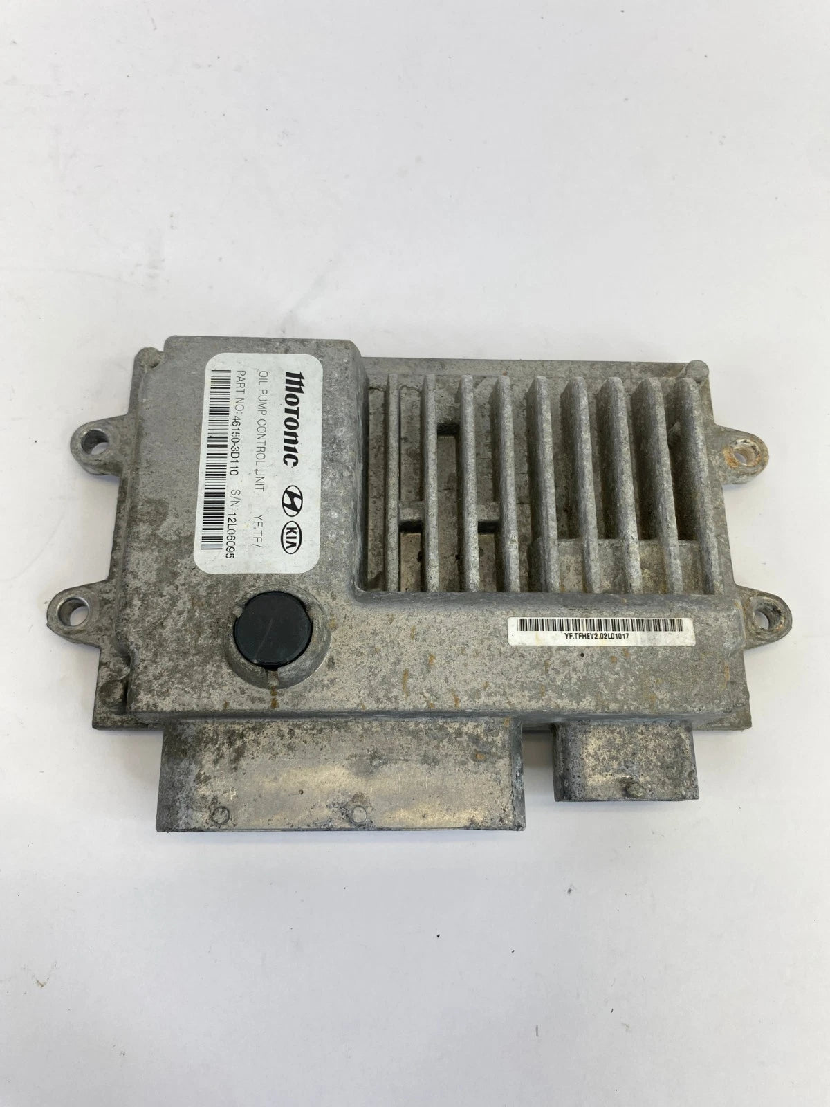 11-15 HYUNDAI SONATA OIL PUMP CONTROL MODULE ASSEMBLY ENGINE BAY OEM 46150-3D110