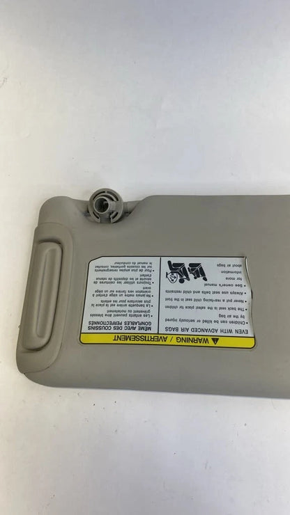 2014 2015 14 15 NISSAN VERSA NOTE LEFT DRIVER SIDE SUN VISOR SUNVISOR GRAY OEM
