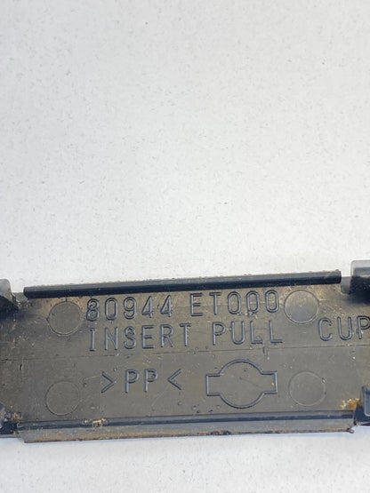 2007-2009 NISSAN SENTRA FRONT LEFT SIDE DOOR PULL HANDLE SCREW COVER 80944-ET000