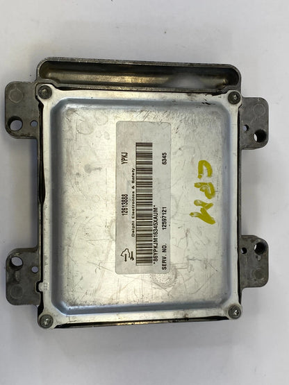 2007 Pontiac Torrent 3.4L A/T ENGINE COMPUTER CONTROL MODULE ECM ECU 12597121