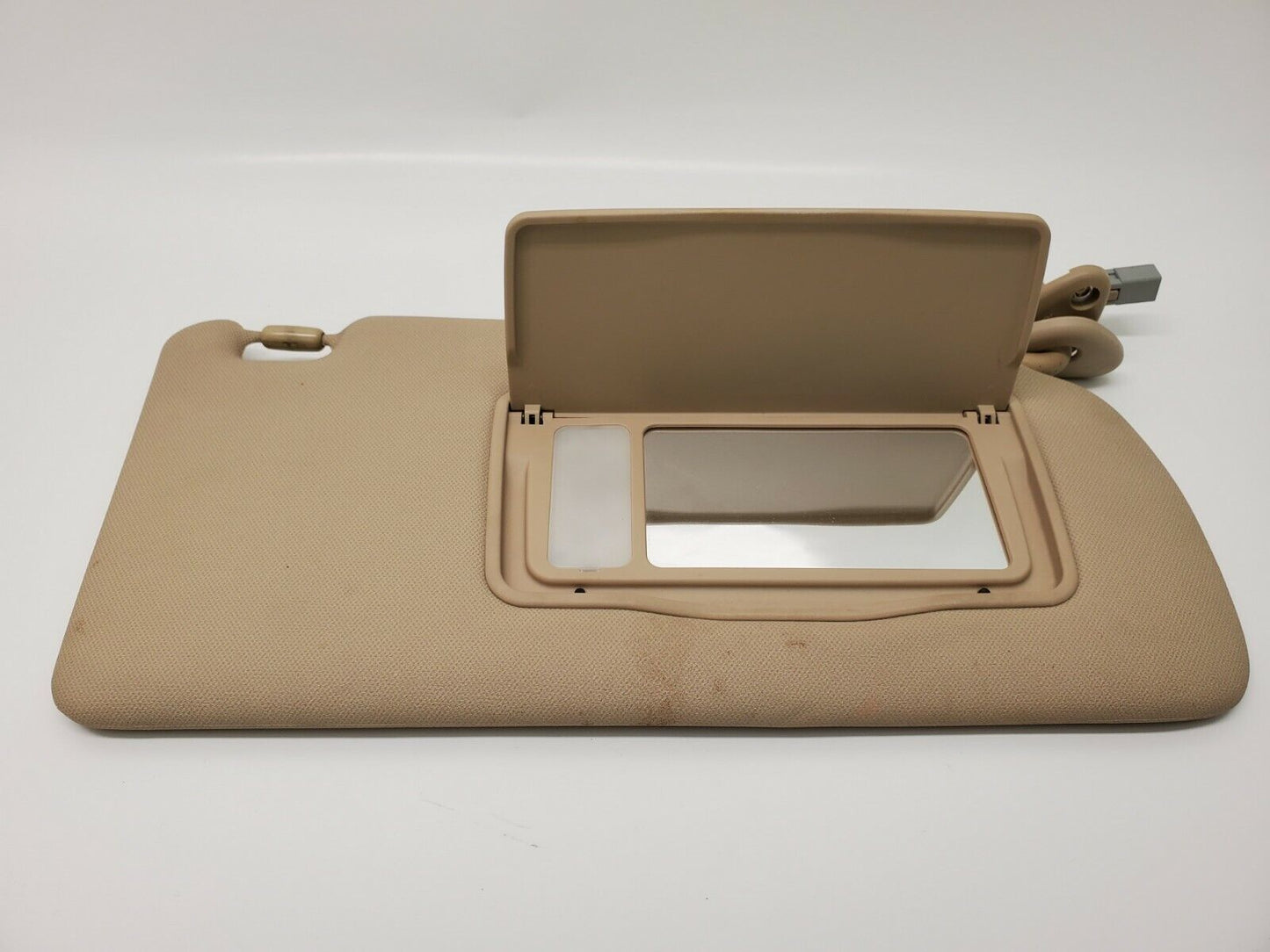 04 05 06 07 08 Acura TSX Passenger Right Sunvisor Sun Visor w/ Illuminated Beige