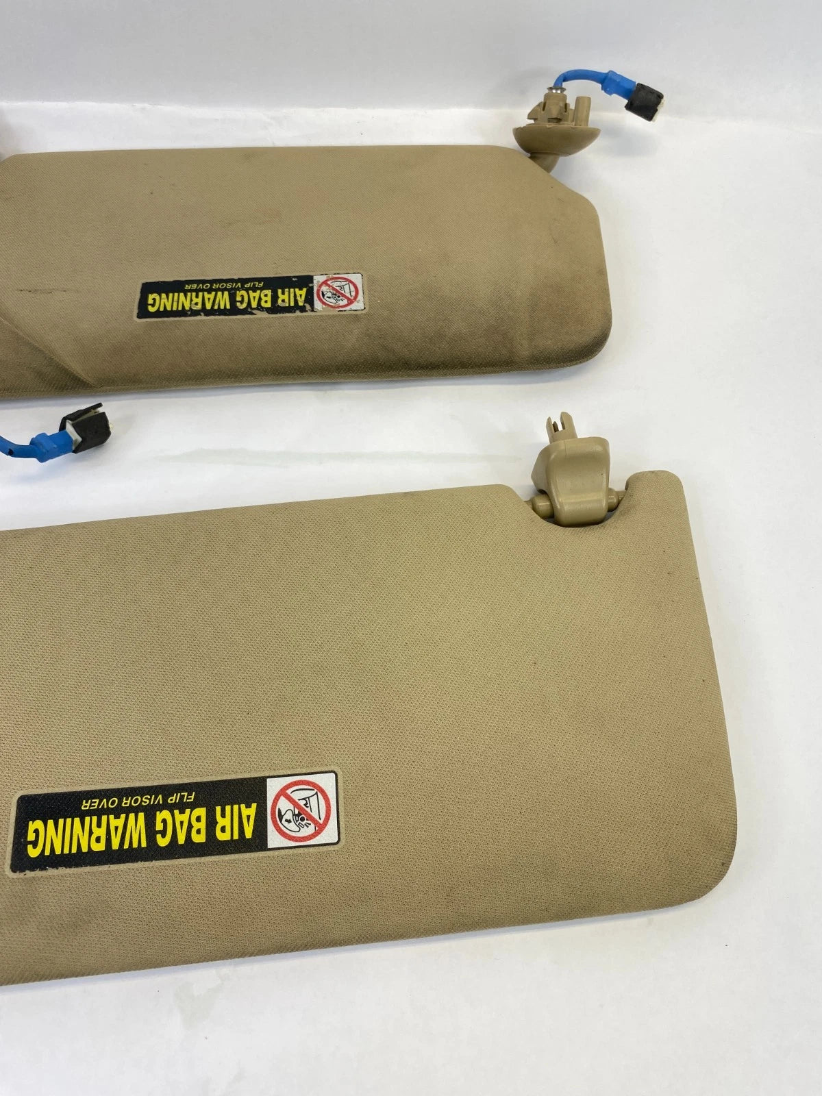 2008-2012 HONDA ACCORD LEFT & RIGHT DRIVER & PASSENGER SUN VISOR SUNVISOR PAIR