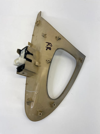 2007-2011 TOYOTA CAMRY REAR RIGHT DOOR WINDOW CONTROL SWITCH W/ BEZEL OEM