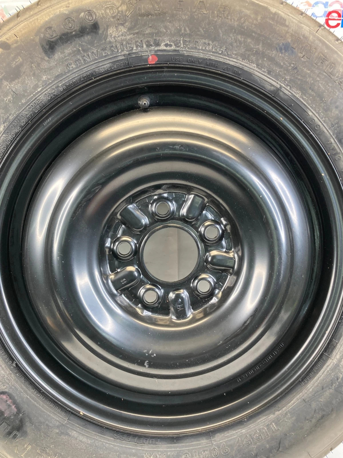 2011-2022 MITSUBISHI OUTLANDER EMERGENCY SPARE TIRE COMPACT DONUT T155/90D16