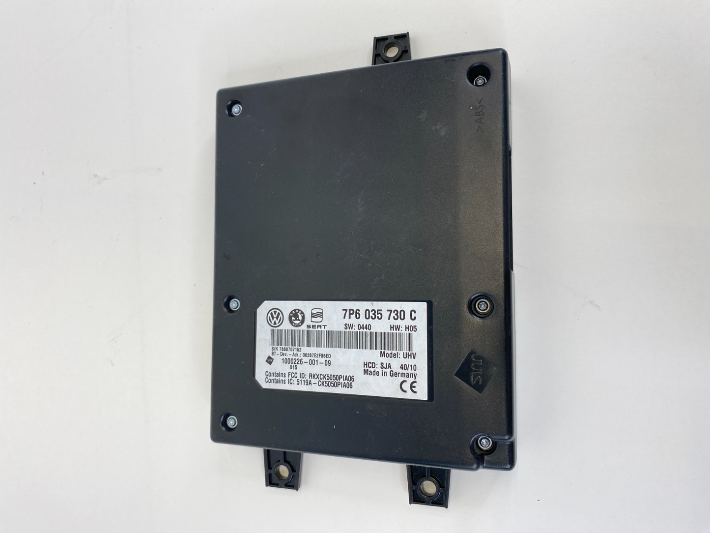 2011 2012 VW Volkswagen CC Bluetooth Interface Control Module 7P6035730C OEM