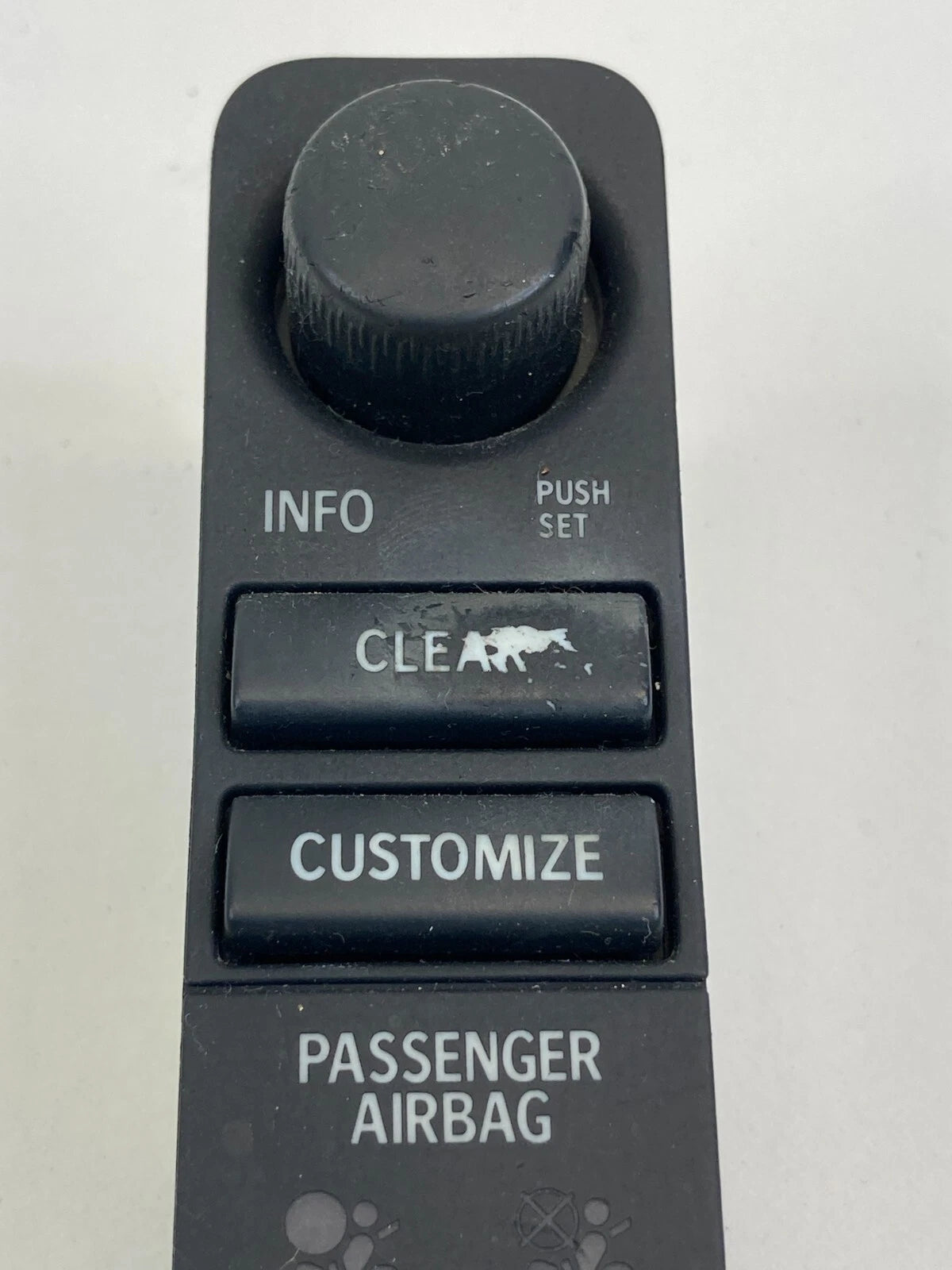 2006 2007 SAAB 9-3 93 SDN DASH CENTER INFO CONTROL DISPLAY SWITCH 12791252 OEM