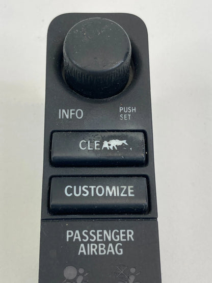 2006 2007 SAAB 9-3 93 SDN DASH CENTER INFO CONTROL DISPLAY SWITCH 12791252 OEM