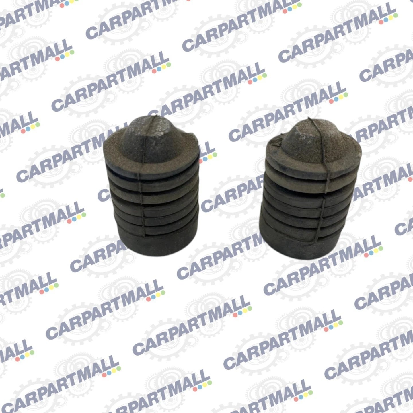 03-08 TOYOTA COROLLA FRONT HOOD BUMPER ADJUSTMENT RUBBER SET OF 2 OEM FACTORY