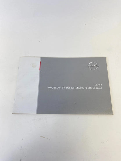 2013 NISSAN ALTIMA SEDAN OWNERS MANUAL INFORMATION GUIDE BOOK SET WITH CASE OEM