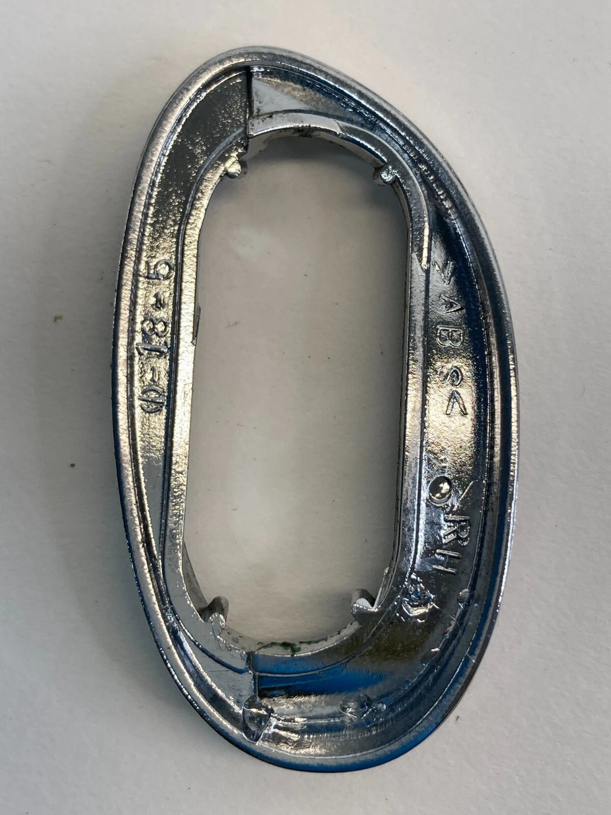 00-05 TOYOTA CELICA FRONT RIGHT SIDE INNER DOOR ARMREST ARM REST PLUG CAP CHROME