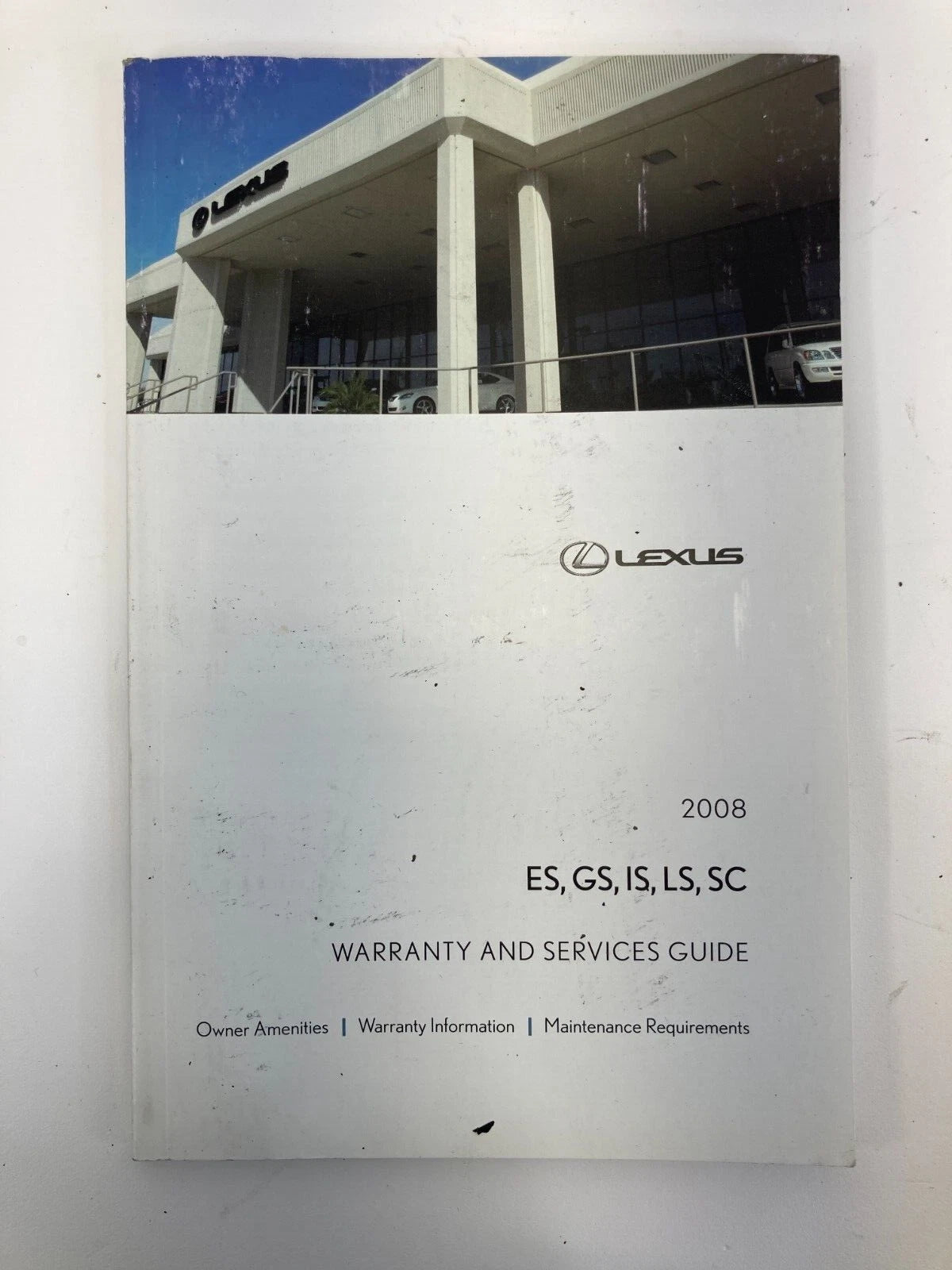2008 LEXUS IS250 BASE 2.5L V6 OWNER'S OWNERS MANUAL GUIDE BOOK W/ CASE OEM