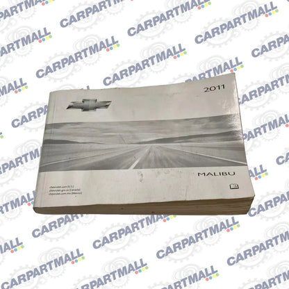 2011 11 CHEVROLET MALIBU OWNER'S MANUAL GUIDE 20786885 B OEM
