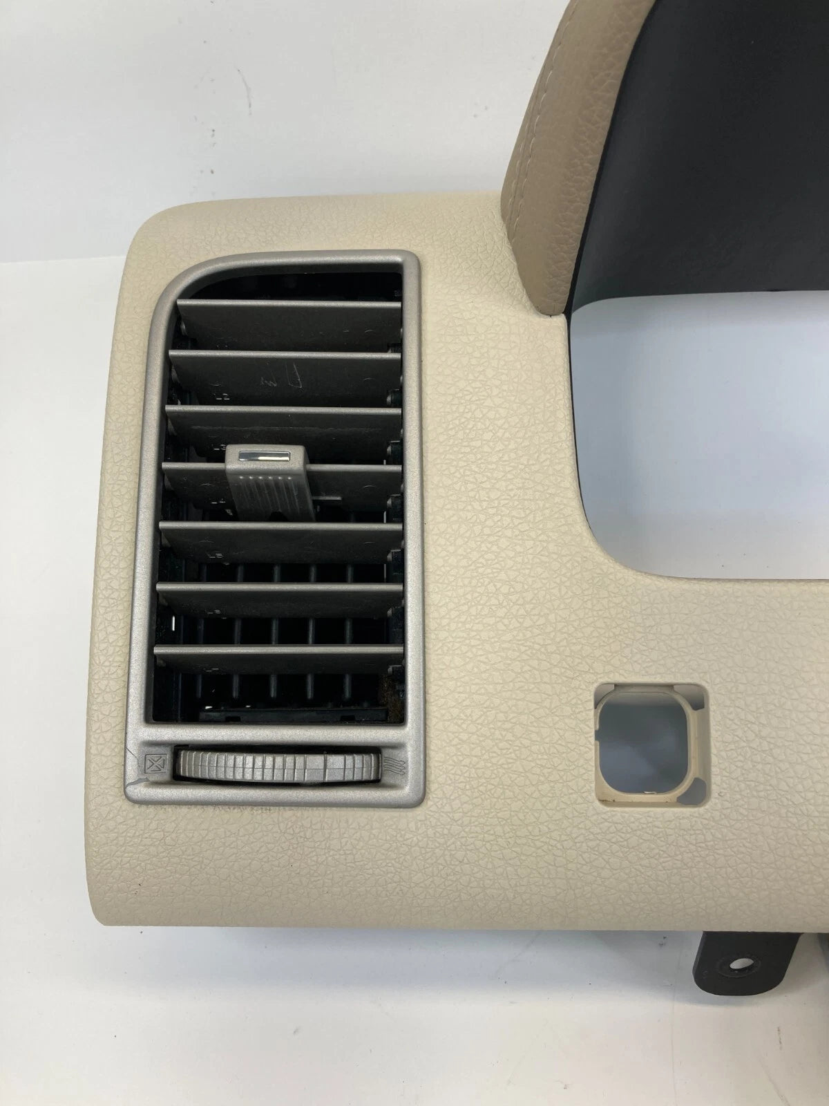 07-10 LINCOLN MKX DASH CLUSTER BEZEL W/ STEERING COLUMN COVER TRIM 7T43-3530-AC