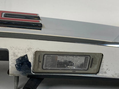 2010-2015 GMC TERRAIN TRUNK LID GARNISH LICENSE PLATE BEZEL MOLDING W/ CAMERA