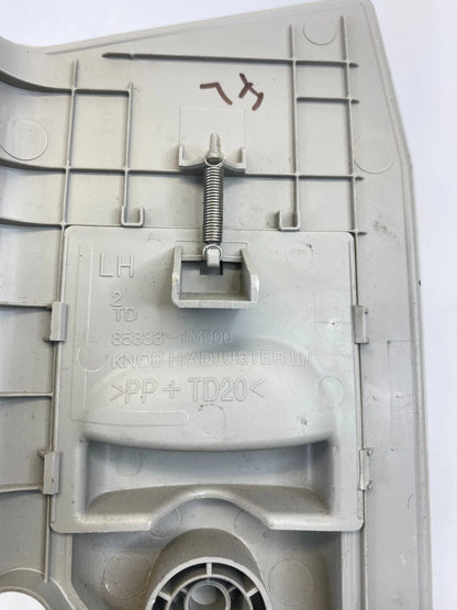 2010-2013 KIA FORTE SEDAN CENTER LEFT PILLAR UPPER SEAT BELT ADJUSTMENT TRIM OEM
