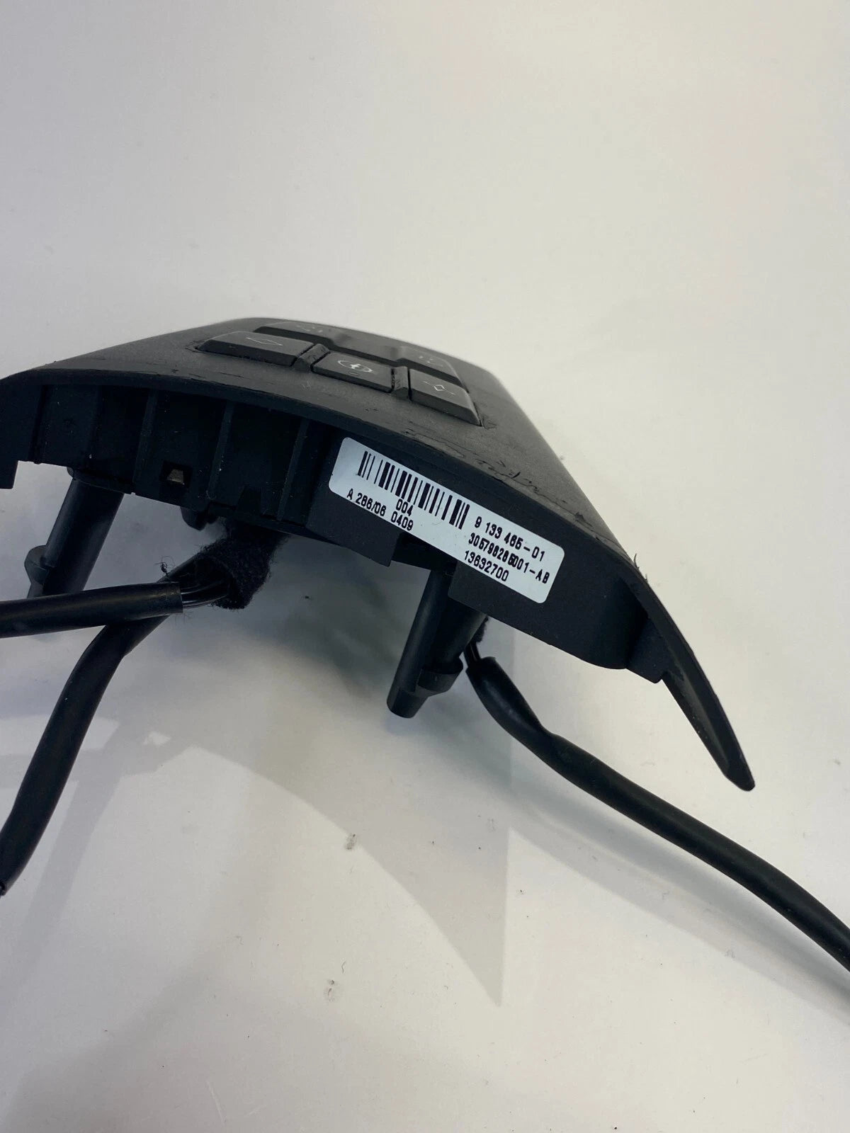 2007-2010 BMW X5 STEERING WHEEL CONTROL SELECTOR SWITCH BUTTON SET 13632700 OEM