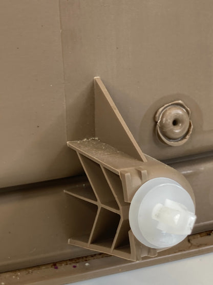 03-08 Honda Pilot Front Left Driver Side Seat Back Cover Panel Net 565586 OEM