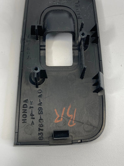 2002-2006 HONDA CR-V CRV REAR RIGHT WINDOW SWITCH BEZEL TRIM COVER 83760S9AA0