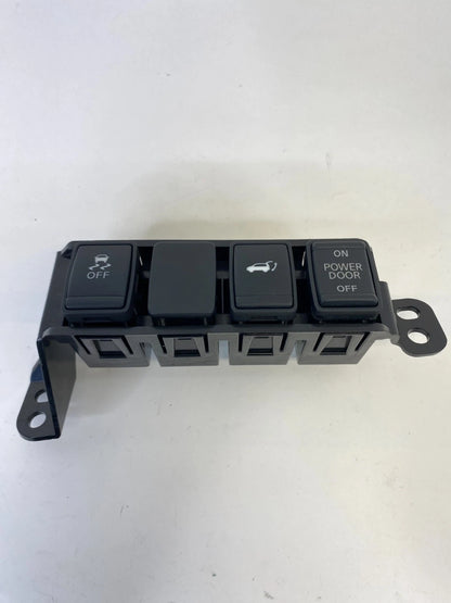 13-20 NISSAN PATHFINDER SWITCH PANEL POWER DOOR AND TRACTION W/TRUNK LIFGATE OEM