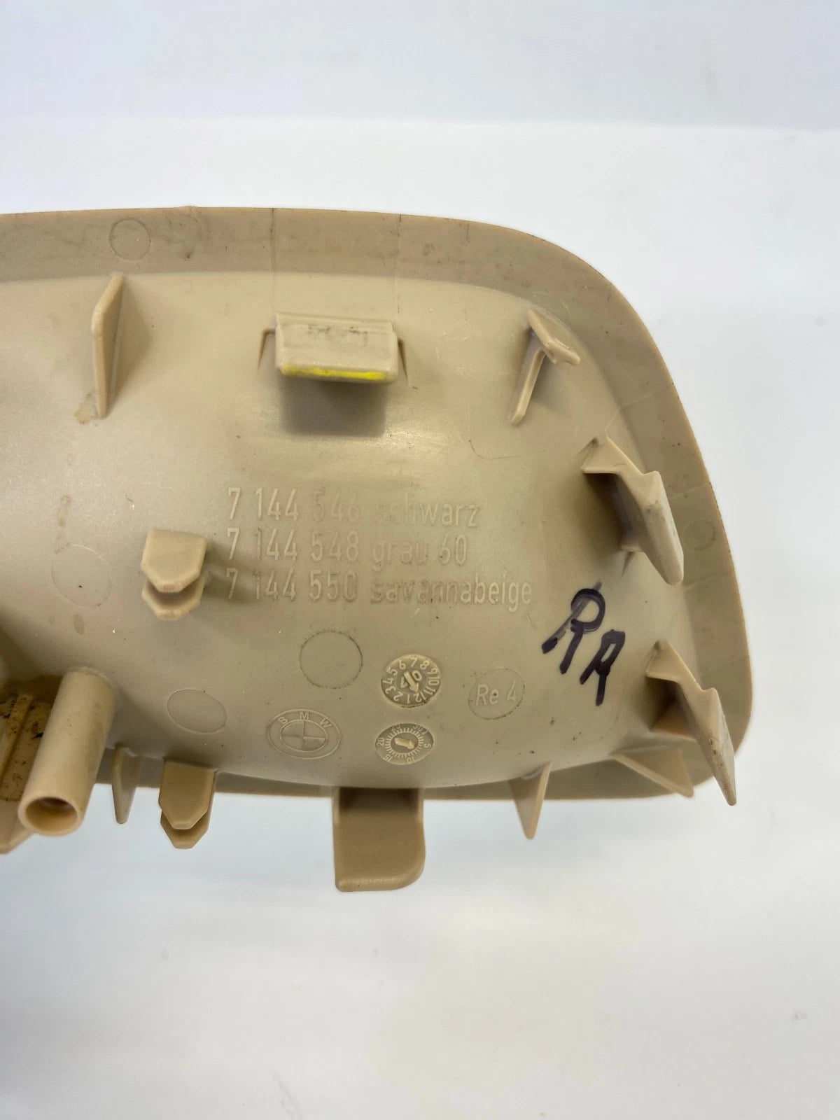 2007 2008 BMW 328XI 07-11 335I REAR RIGHT INTERIOR DOOR HANDLE 7144550 BEIGE OEM