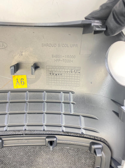 2012-2014 HYUNDAI ACCENT DASH CLUSTER BEZEL W/ UPPER COLUMN COVER 84851-1R000