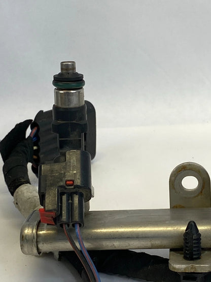 2012-2017 FIAT 500 1.4L ENGINE FUEL INJECTOR RAIL WITH INJECTORS OEM 0280158262