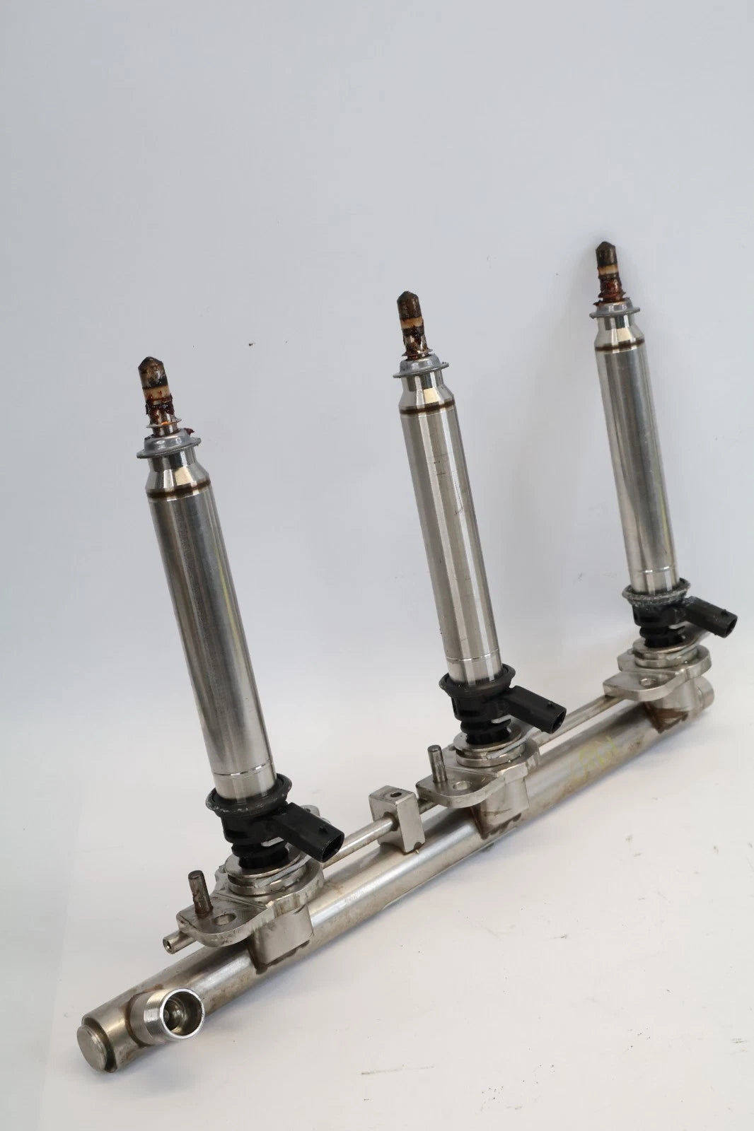 12-16 MERCEDES E350 3.5L V6 LEFT & RIGHT FUEL INJECTOR RAIL SET OEM A2760703995