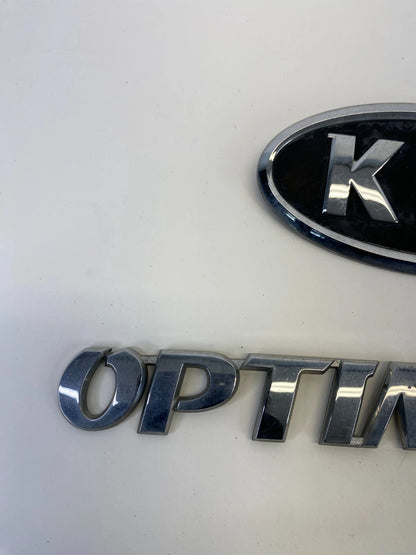 2001-2006 KIA OPTIMA SEDAN REAR TRUNK LID EMBLEM LOGO BADGE CHROME SET OEM