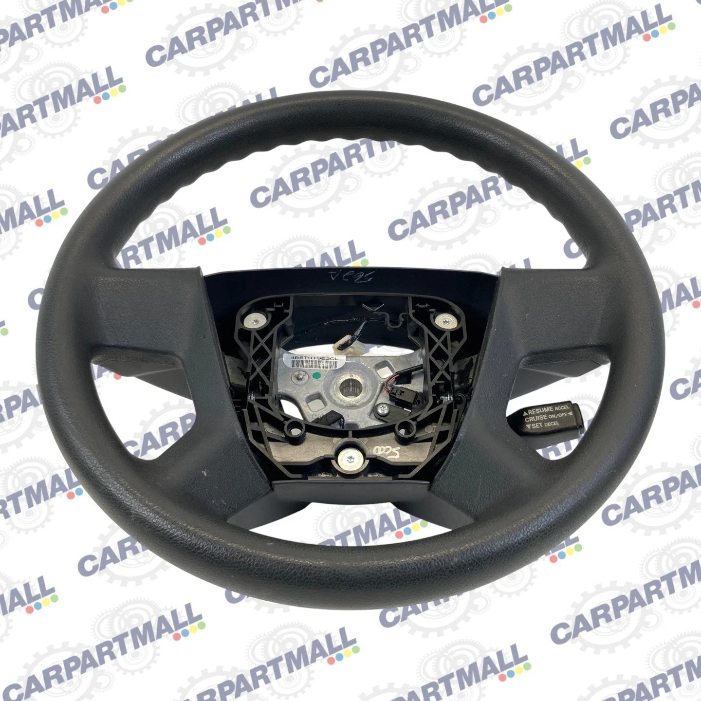 07 08 JEEP COMPASS LEFT DRIVER STEERING WHEEL W/ CRUISE CONTROL 1DF34XDVAC OEM