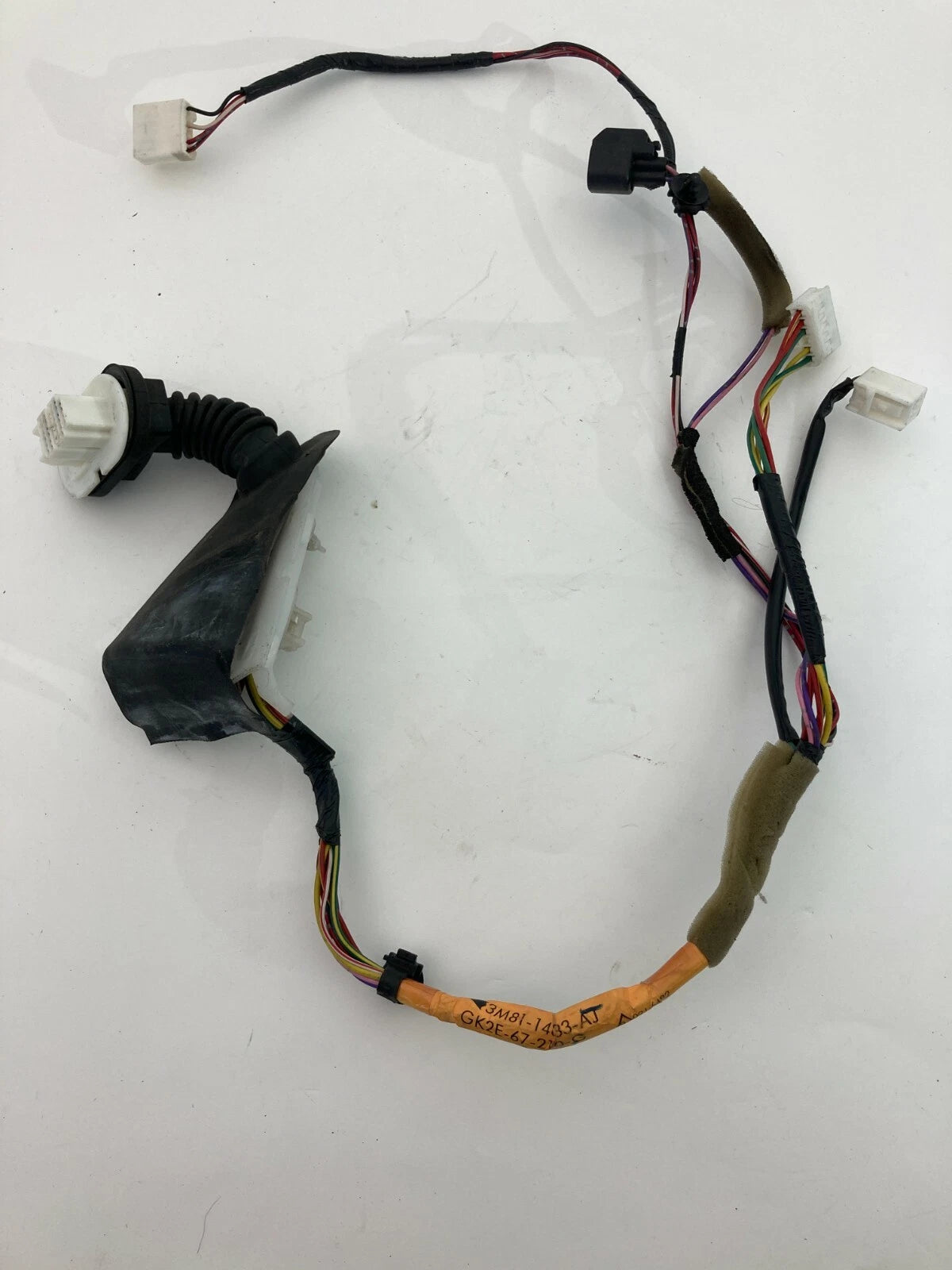 2003-2008 MAZDA6 MAZDA 6 REAR LEFT DOOR HARNESS WIRING WIRE CABLE 3M81-14633-AJ
