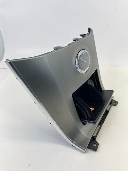 2007 2008 Infiniti FX35 Center Console Clock Storage Bezel Trim 68460-CL70A OEM