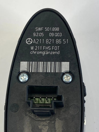 2006 MERCEDES-BENZ CLS500 DOOR WINDOW SWITCH REAR RH SIDE UNIT OEM 211-821-86-51