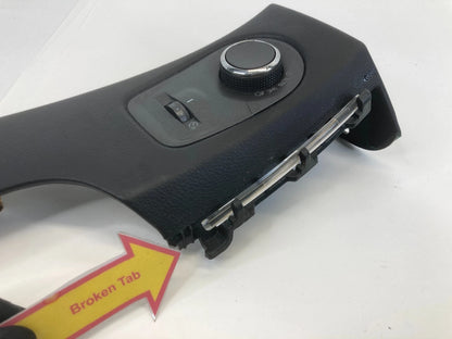 2010-2016 CADILLAC SRX DASH HEADLIGHT DIMMER SWITCH W/ BEZEL TRIM 20838688 OEM
