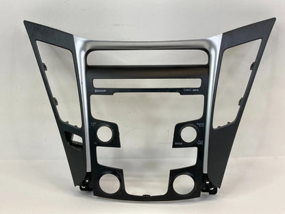 2012-2014 HYUNDAI SONATA DASH RADIO CLIMATE CONTROL HEATER BEZEL TRIM 847403Q460