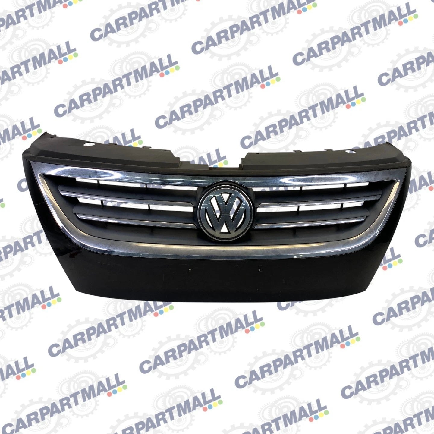 2009-2012 VW VOLKSWAGEN CC FRONT BUMPER UPPER GRILLE CHROME MOULDING OEM