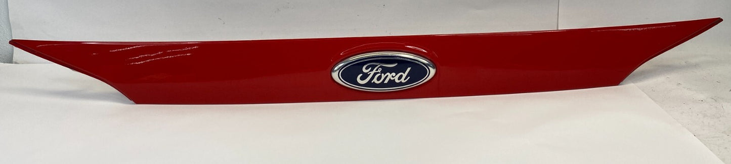 12-14 Ford Focus Sedan Rear Trunk Trim Molding Emblem Handle BM51-F43404 Red