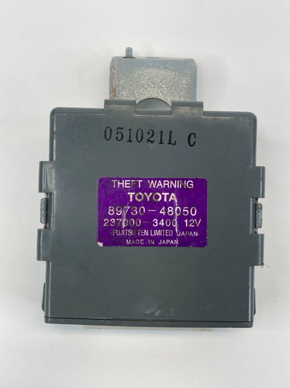 2006 2007 TOYOTA HIGHLANDER THEFT WARNING COMPUTER FRONT OEM FACTORY 89730-48050
