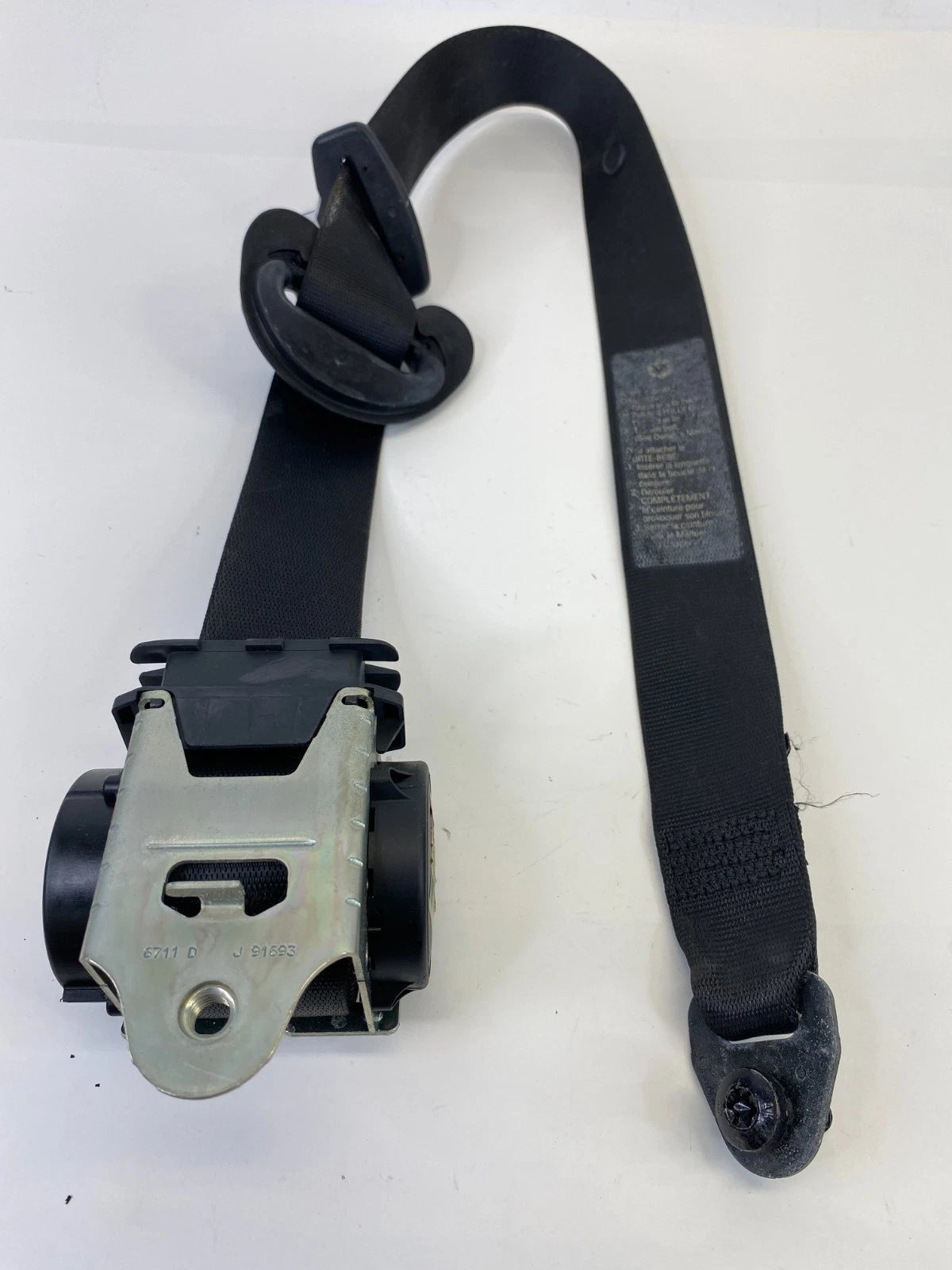 2009 2010 BMW 535I XDRIVE SEDAN FRONT RIGHT SIDE SEAT BELT RETRACTOR 603404600C
