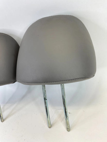 1999-2004 HONDA ODYSSEY EX-L FRONT SEAT HEADREST SET PAIR GREY LEATHER OEM