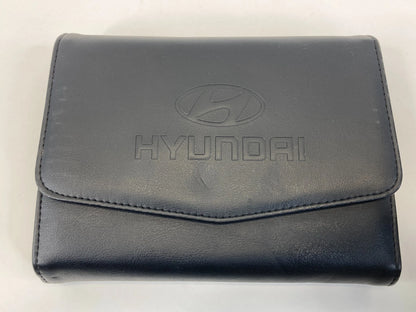 2013 HYUNDAI SONATA HYBRID OWNER'S MANUAL INFORMATION GUIDE HANDBOOK SET W/ CASE